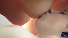 lesbian teens lick pussies during xmas fingering