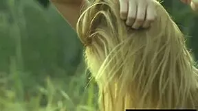 Nude Ukrainian Emily Rise Teases Petite Shaved Pussy Outdoors