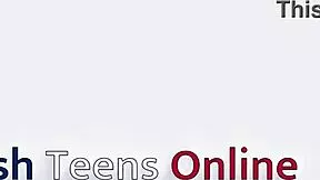 british teen endures intense wand edging and orgasm denial session