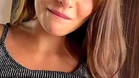 blonde smokes deepthroats fat dick after toy play!