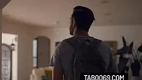 Pervy Stepson Hammers Stepmom Queenie Sateen and Vanessa Sky Outdoors!