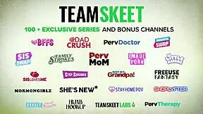 sislovesme lusty stepsis rides my big cock deepthroat cowgirl taboo