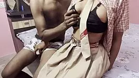 hot cute desi indian schoolgirl bangs mature cock after school creampie style