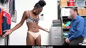 Hey Amari Anne, caught stealing so now fuck my cock as punishment in the shop?