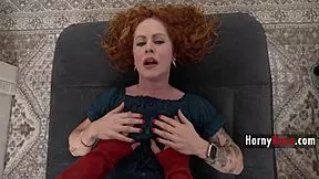 step grandson shows step grandma self-defense, she begs for his cock now.