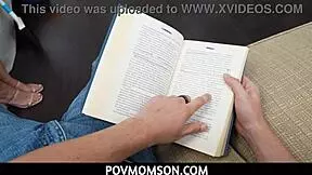 Lonely Stepmom Vivianne Desilva Craves Stepson's Hard Cock POV Handjob Relief?