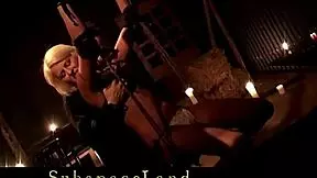 Ball-Gagged Big Tits Teen Slave Fucked Roughly in Bondage Submission!