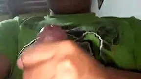 Amateur Peruvian Teen Delivers Hot Cumshot in Living Room