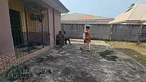 jobless studs ravage albino seller chick in outdoor mmf bang