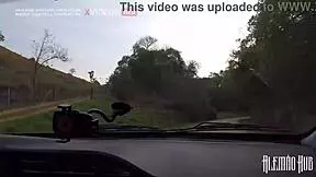 a dread hottie gets soaked fucking public almost caught!! 😱🌳💦