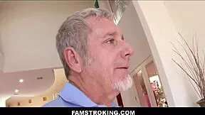 latina teen stepdaughter orgasms on my cock after flirting with workers!