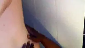 teen blows big black cock then gets pounded 🍆💦