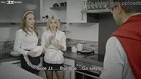 two petite teen anal lovers swap cum after creampie filling