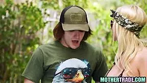 stepmoms dare stepsons to fuck fat asses in wild truth or dare 4some frenzy