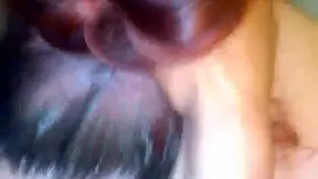 teen blows big black cock then gets pounded 🍆💦