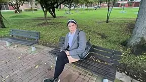 hey student babe natismiam seduced street stranger 😏🔥 wet pussy fuck