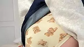 private punishment for college redhead in uniform... spank that narrow ass!