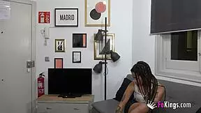 hey check out this 19yo babe doing her first casting despite jealous boyfriend