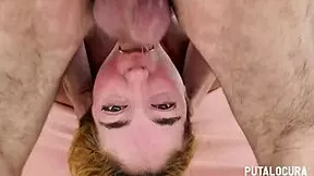 Rubia Española Anita Satanita Swallows Cum in Dirty Threesome!