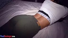 Does Zabali's big ass handle that huge white dick?