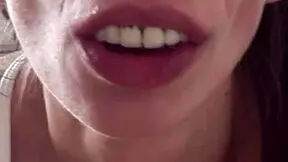 Candie Cross Bites Lip in Raw Anal Slide Tiny Juicy Ass Taking Every Inch