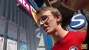 hunt4k guy seduces pretty czech teen for cash on hidden cam