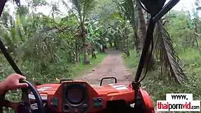 Dude Tastes Amateur Thai Teen GF Petite Pussy Then Fucks Hard