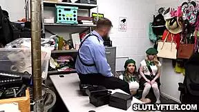 Officer Pounds Girl Scouts Kimora Quin and Haley Spades to Pay Mistakes!