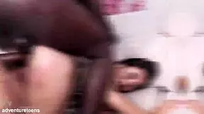 Little Lore's Ass Stretched By Two Deep BBCs DAP