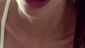 Candie Cross Bites Lip in Raw Anal Slide Tiny Juicy Ass Taking Every Inch