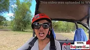 Dude Tastes Amateur Thai Teen GF Petite Pussy Then Fucks Hard