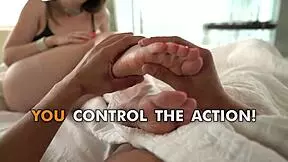 anastasia ocean pleases you riding cowgirl pov sensual feet 🔥👣😘