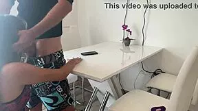 hot brunette teen babe kitchen pov doggystyle deepthroat creampie ball licking sloppy