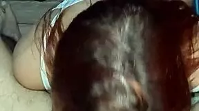 Made a spanish for boyfriend first time cum on tits