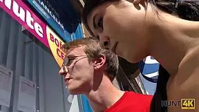 hunt4k guy seduces pretty czech teen for cash on hidden cam