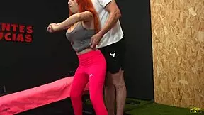 i spot this latina stranger at gym teach her crossfit then she rides my big cock squirting everywhere wild