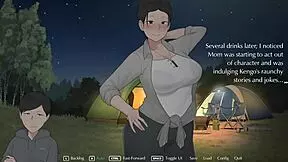 camping trip with mom where annoying friend wants to rail her ntrman part 1