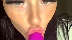 Horny British Coed Fingers Squirts Toys Webcam Solo Orgasm Frenzy