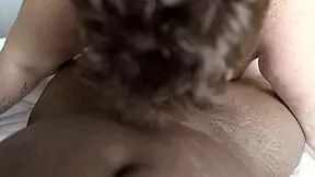 chubby european bbw homemade deepthroat. tanned plump slut gags on black cock eagerly