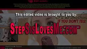 stepsis gets jizzed all over in hot pov action