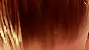 sloppy deepthroat sucking by glasses cock slut