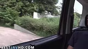 craving yuuka kaede's shaved pussy pounded outdoors?