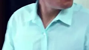 classy stepmom's big tits bounce in milf threesome doggystyle