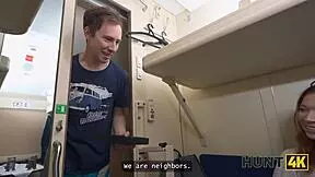 hunt4k. craving stranger's anal n blowjob on public train turns me on so bad