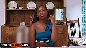 wanna see this super tight black teen's pussy get rammed by huge white cock?