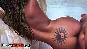 wanna see this super tight black teen's pussy get rammed by huge white cock?