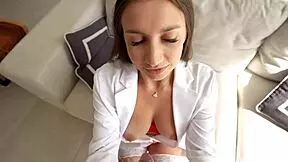 😍 doctor's house call turns into milf nurse fucking patient missionary then doggystyle!