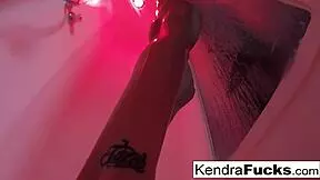 i love kendra cole's sexy shower tease