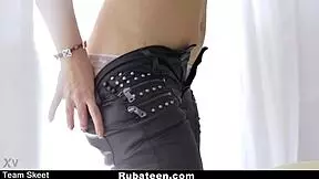 oh man rubbing avery's tight pussy then drilling it deep feels sooo good