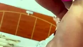 bbw brazilian with giant fat ass catches me jerking and makes me feel her hot gaping pussy